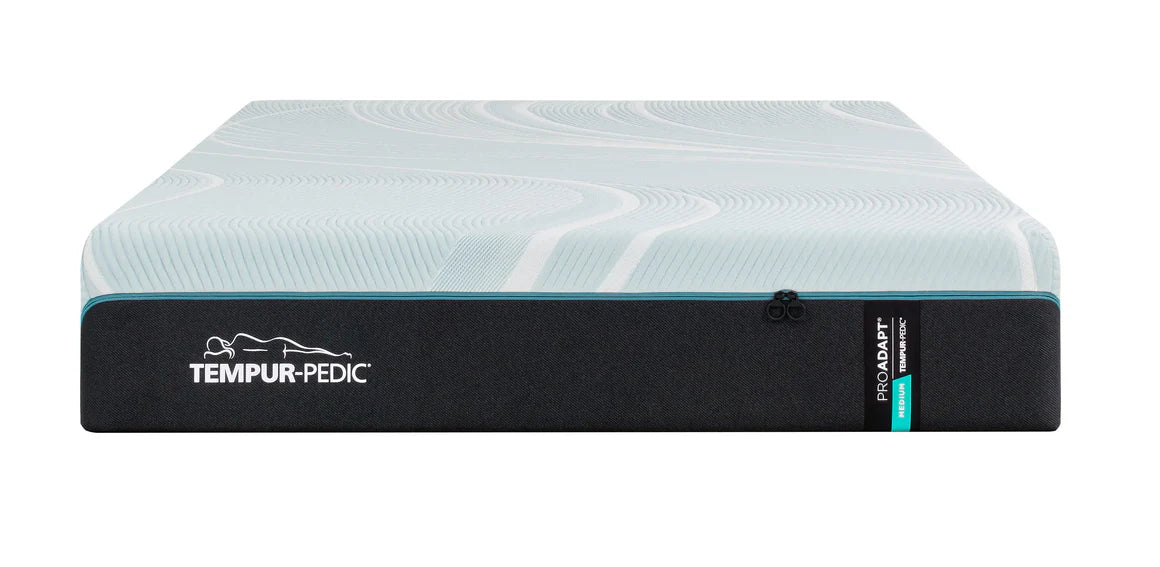 Tempur-Pedic PROADAPT King White and Navy Mattress - shot 1