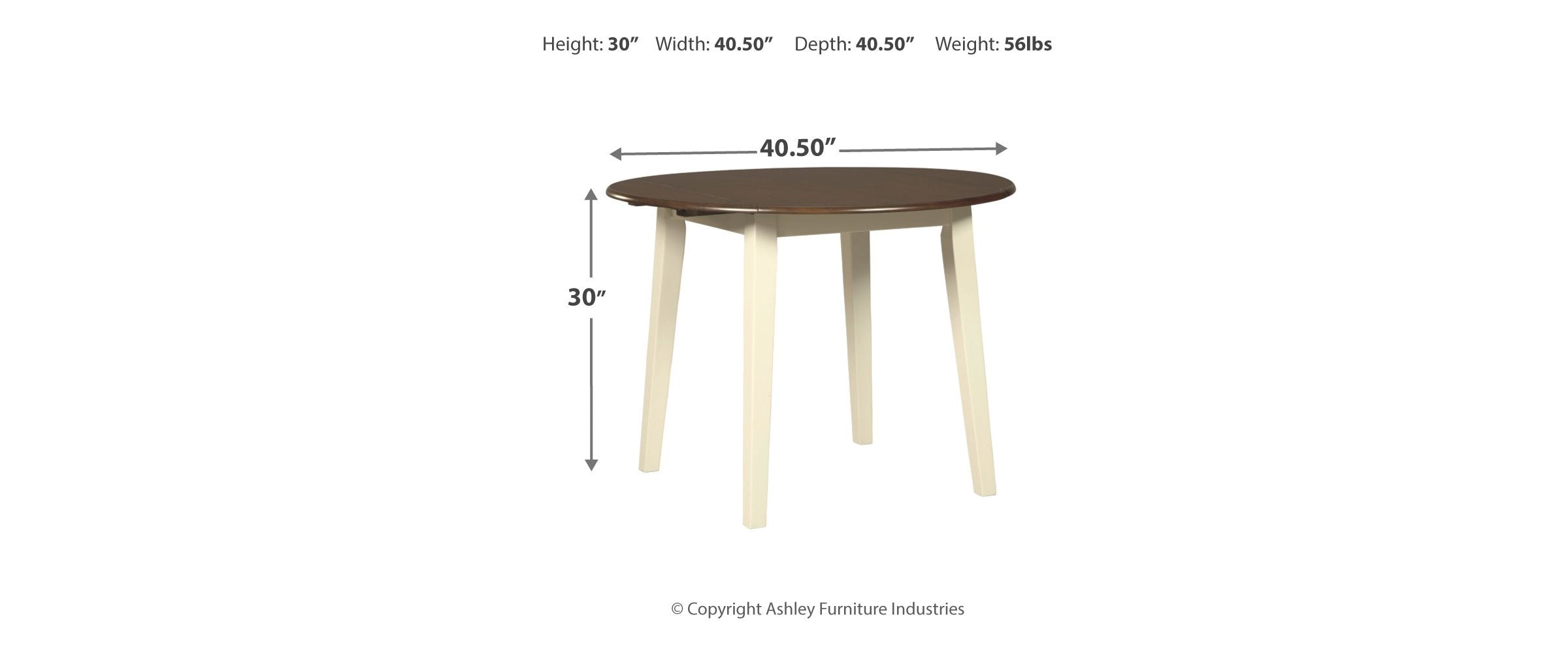 Woodanville Dining Drop Leaf Table