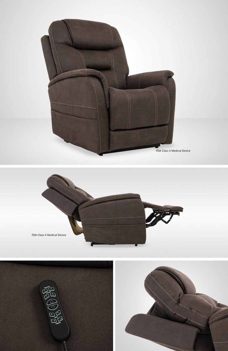 Mega Motion iNFI Elite Lift Recliner - Gunmetal