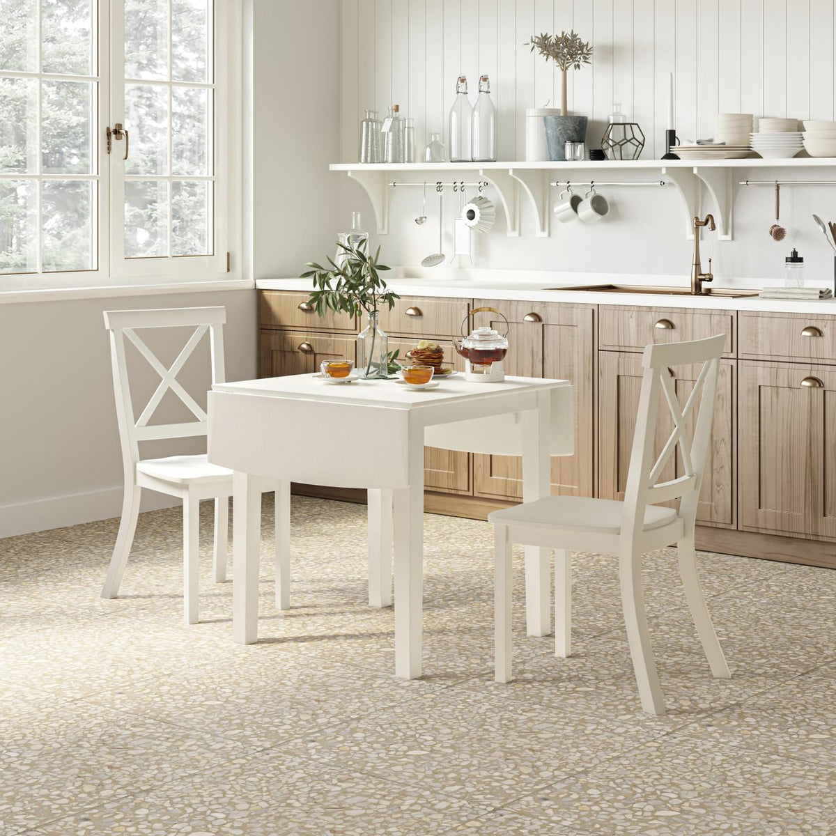 Jofran Eastern Tides X Back Dining Chair