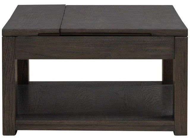 Liberty Furniture Dark Brown Lift-Top Cocktail Table