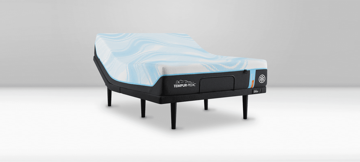 TEMPUR-Ergo Power Base with mattress for demonstration; mattress sold separately, Queen size pictured