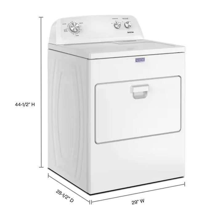 Maytag 7.0 Cu. Ft. Electric Dryer - White