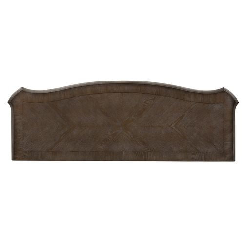 Liberty Furniture Cream and Brown Sofa Table — image 3