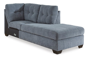 Ashley Furniture Marleton 2-Piece Sectional Set - Denim Blue — image 2