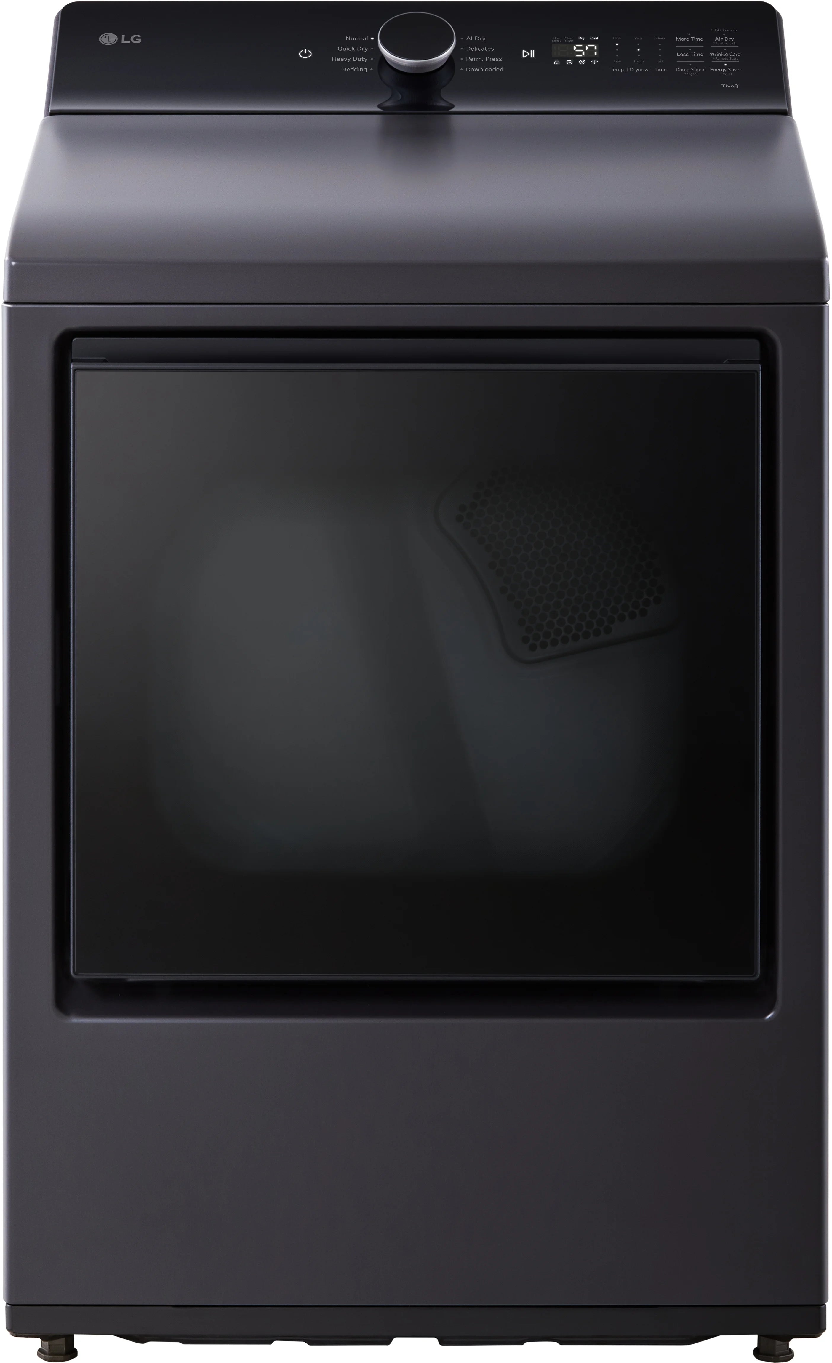 LG Electronics DLE8400BE Dryer - Black