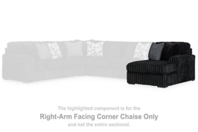 Ashley Midnight-Madness Onyx Right Chaise Sectional — image 2