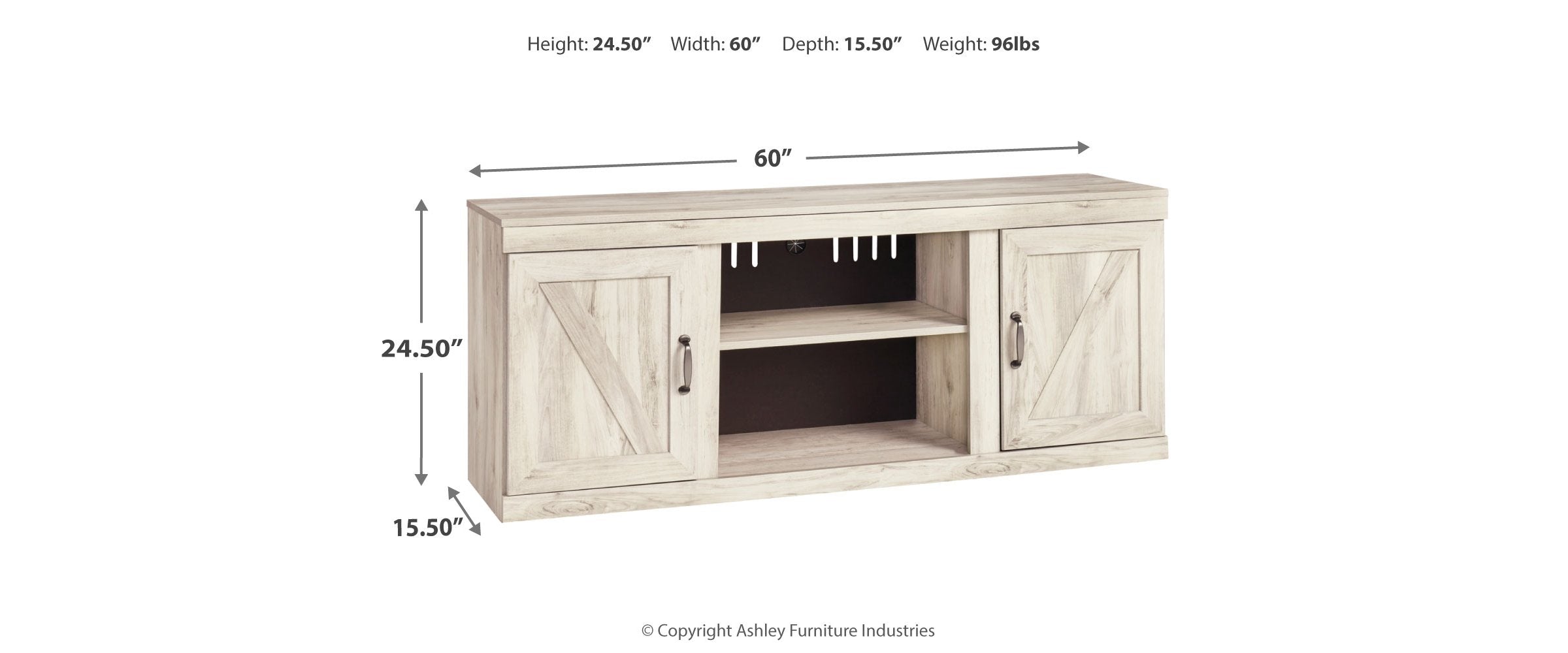 Bellaby 60" TV Stand