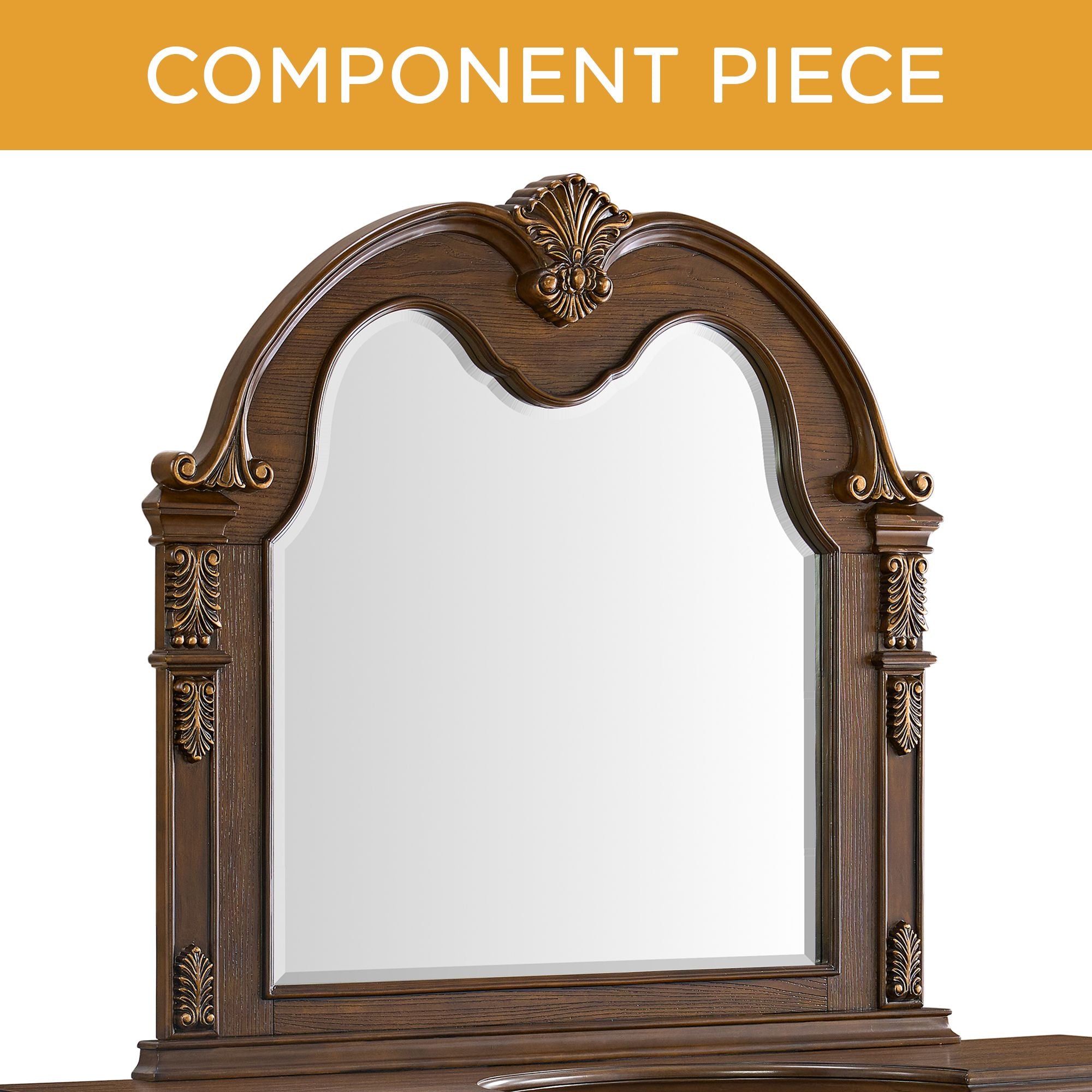 Elements International Cadenza Brown mirror