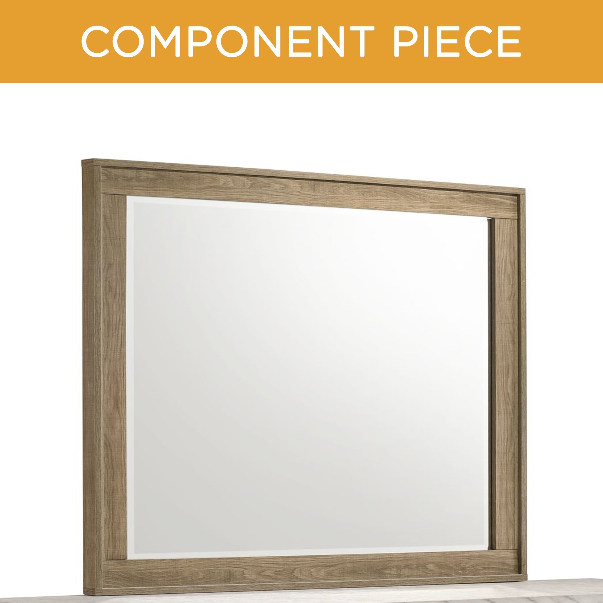 Elements International Caro Natural mirror