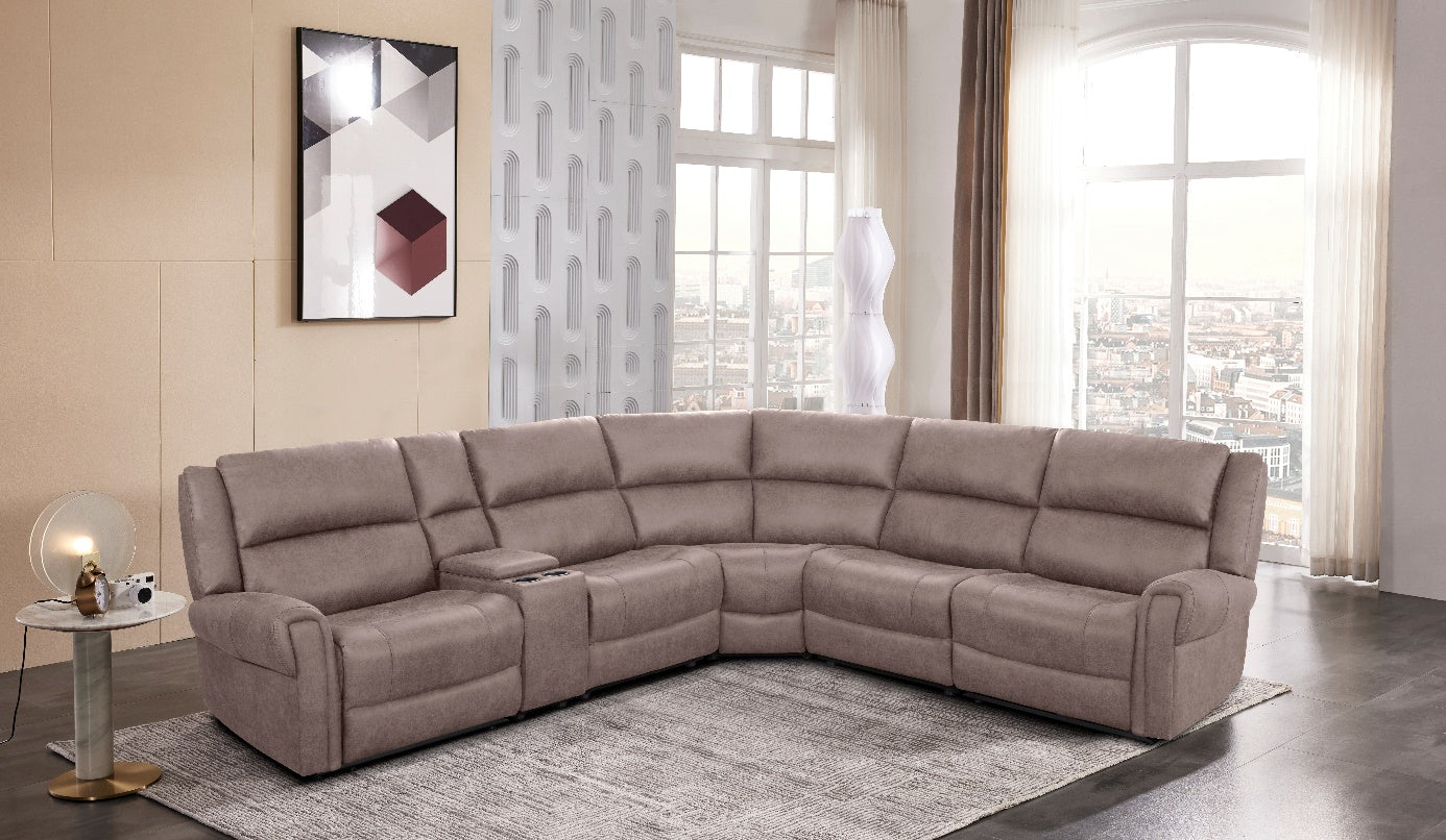 Cheers Texas Slate Left Power Recliner