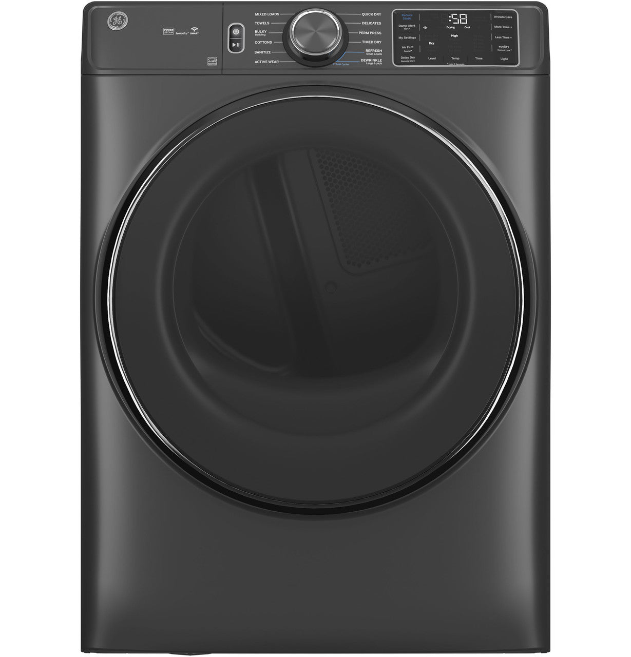 GE Appliances GFD65ESPVDS Front Load Dryer - Graphite