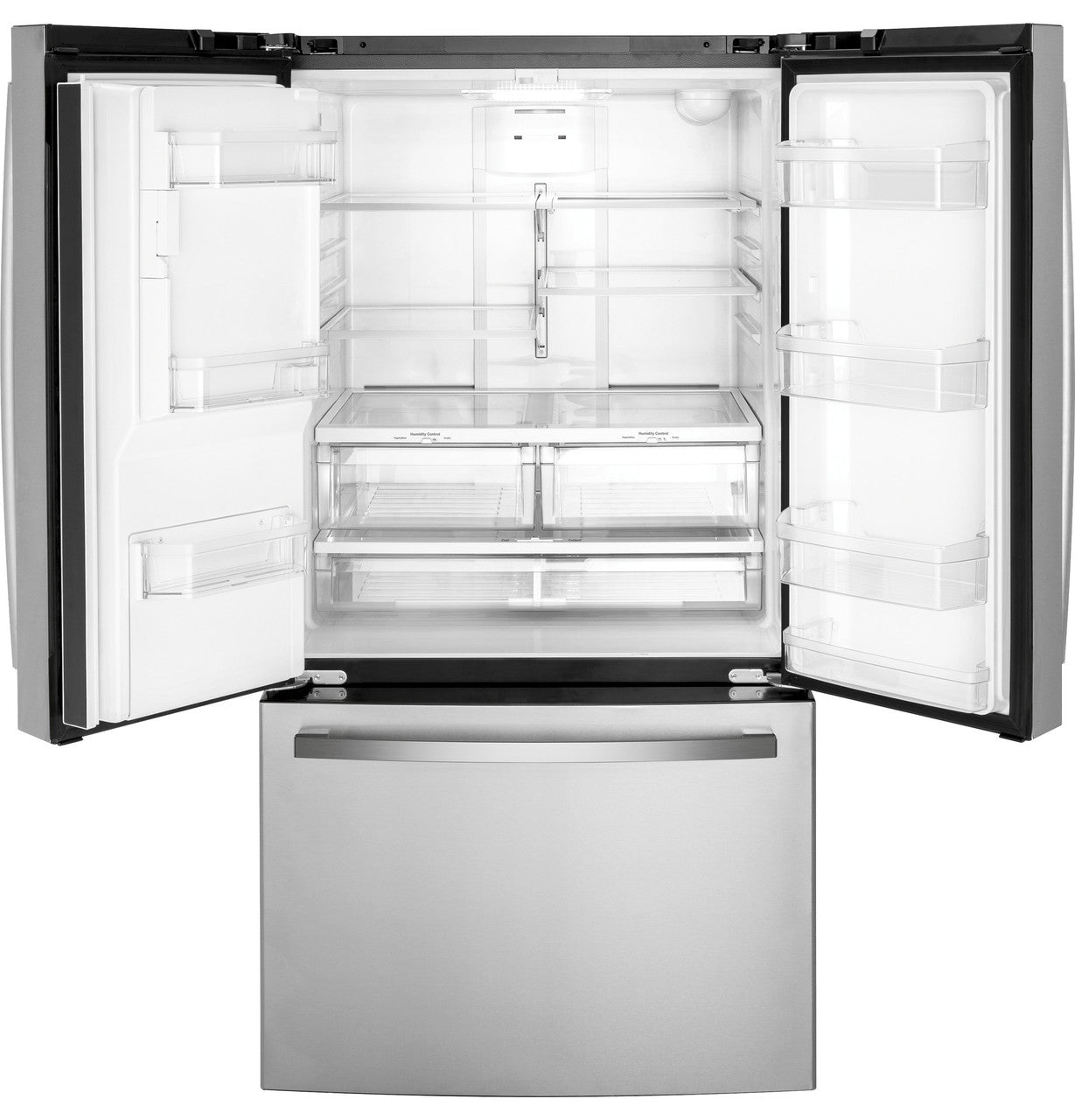 GE Appliances 26 Cu. Ft. French Door Refrigerator - Stainless Steel
