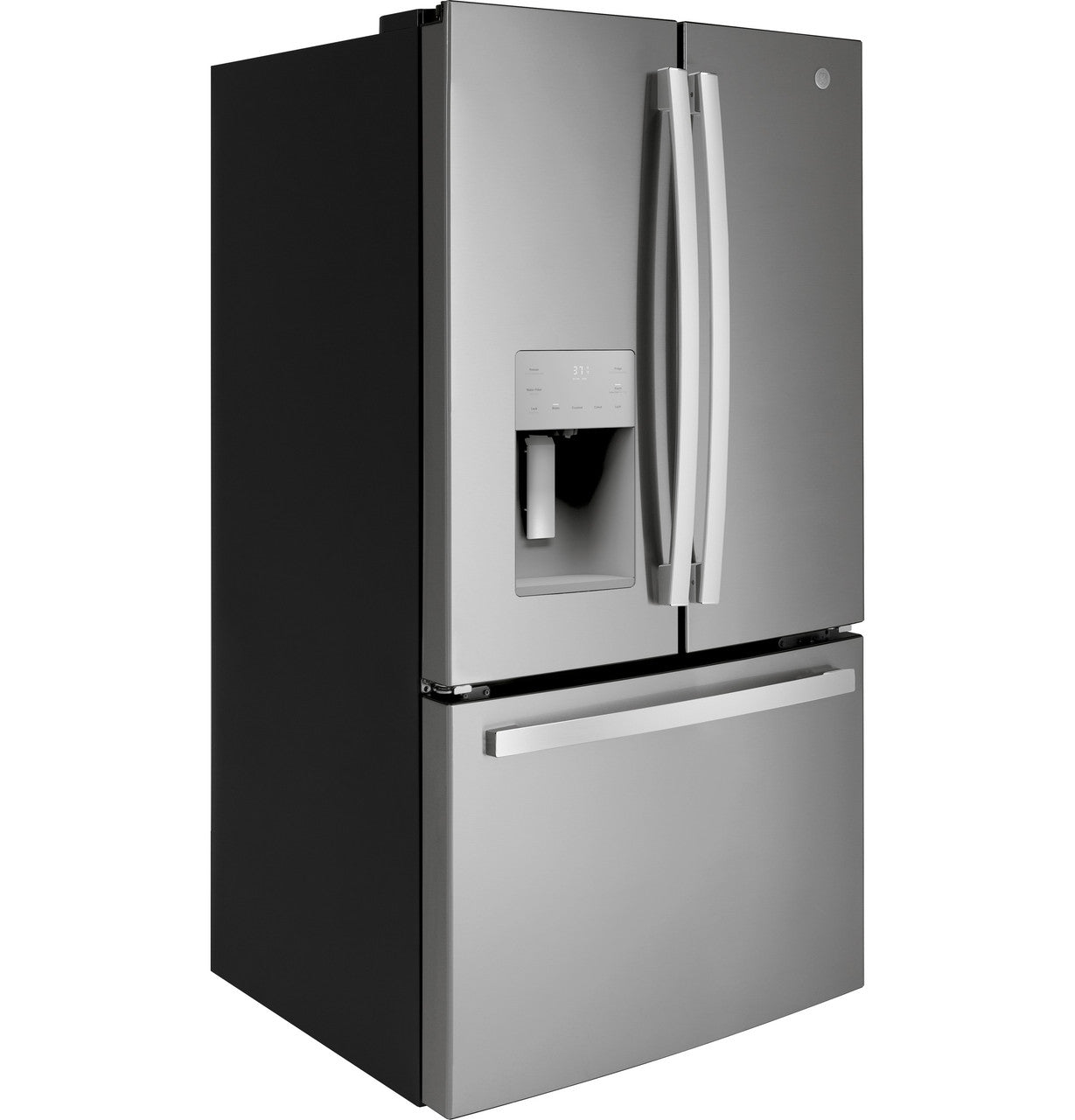GE Appliances 26 Cu. Ft. French Door Refrigerator - Stainless Steel — image 2