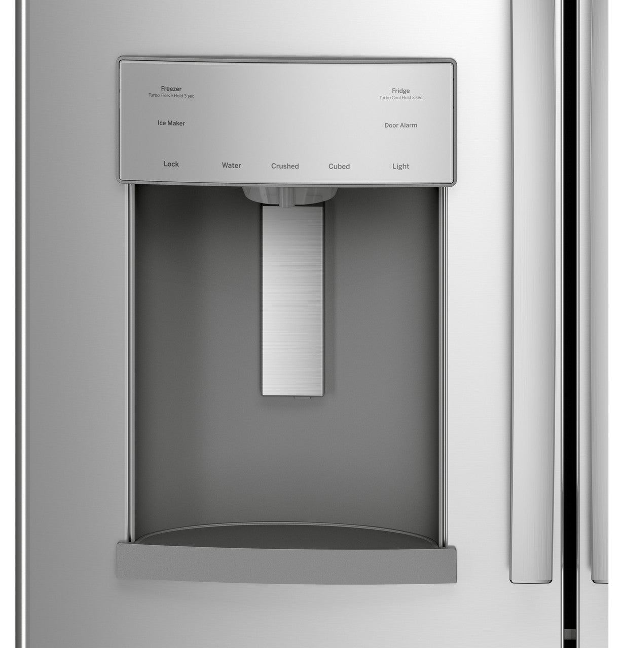GE Appliances GFE28GYN FS French Door Refrigerator - Stainless Steel — image 4