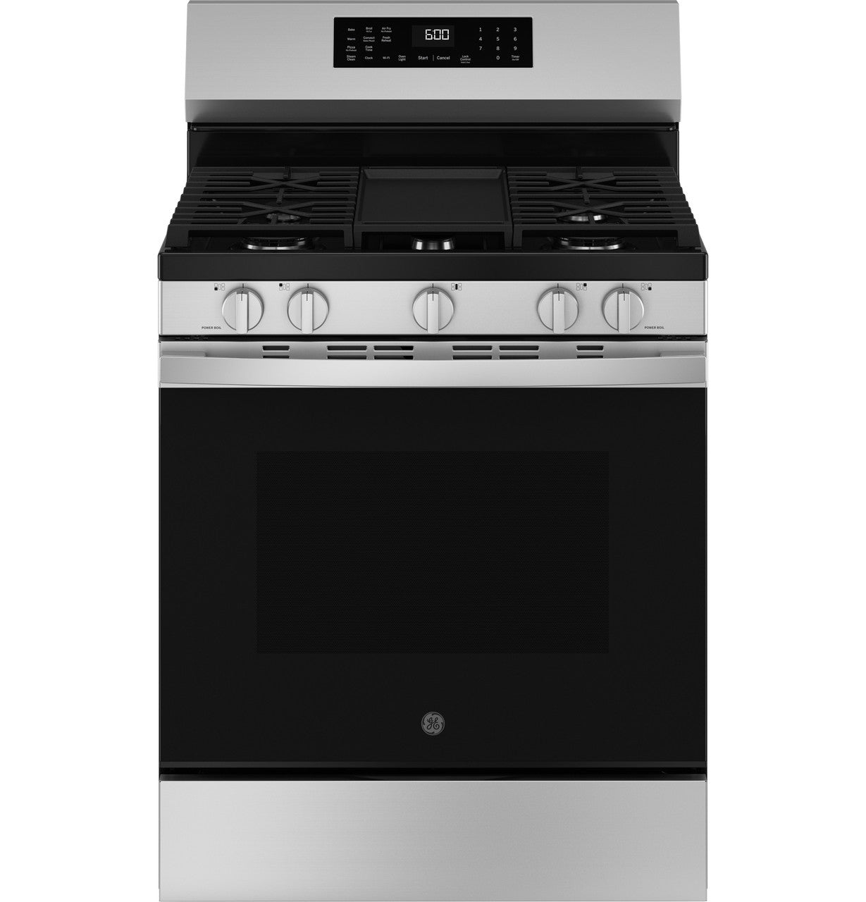 GE Appliances 30-inch Freestanding Gas Range - Stainless Steel