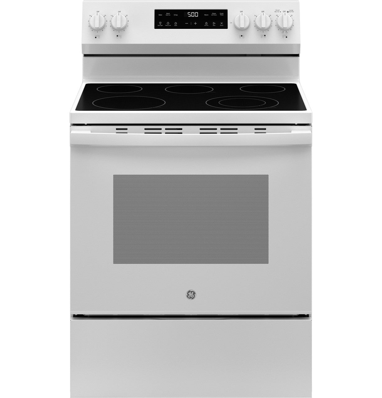 GE Appliances GRF500PV Electric Range - White — image 2