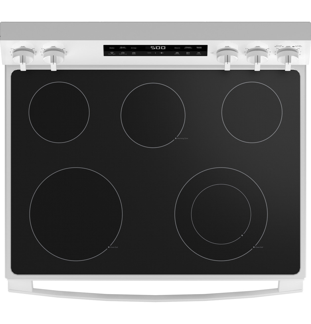GE Appliances GRF500PVWW Freestanding Electric Range - White — image 2