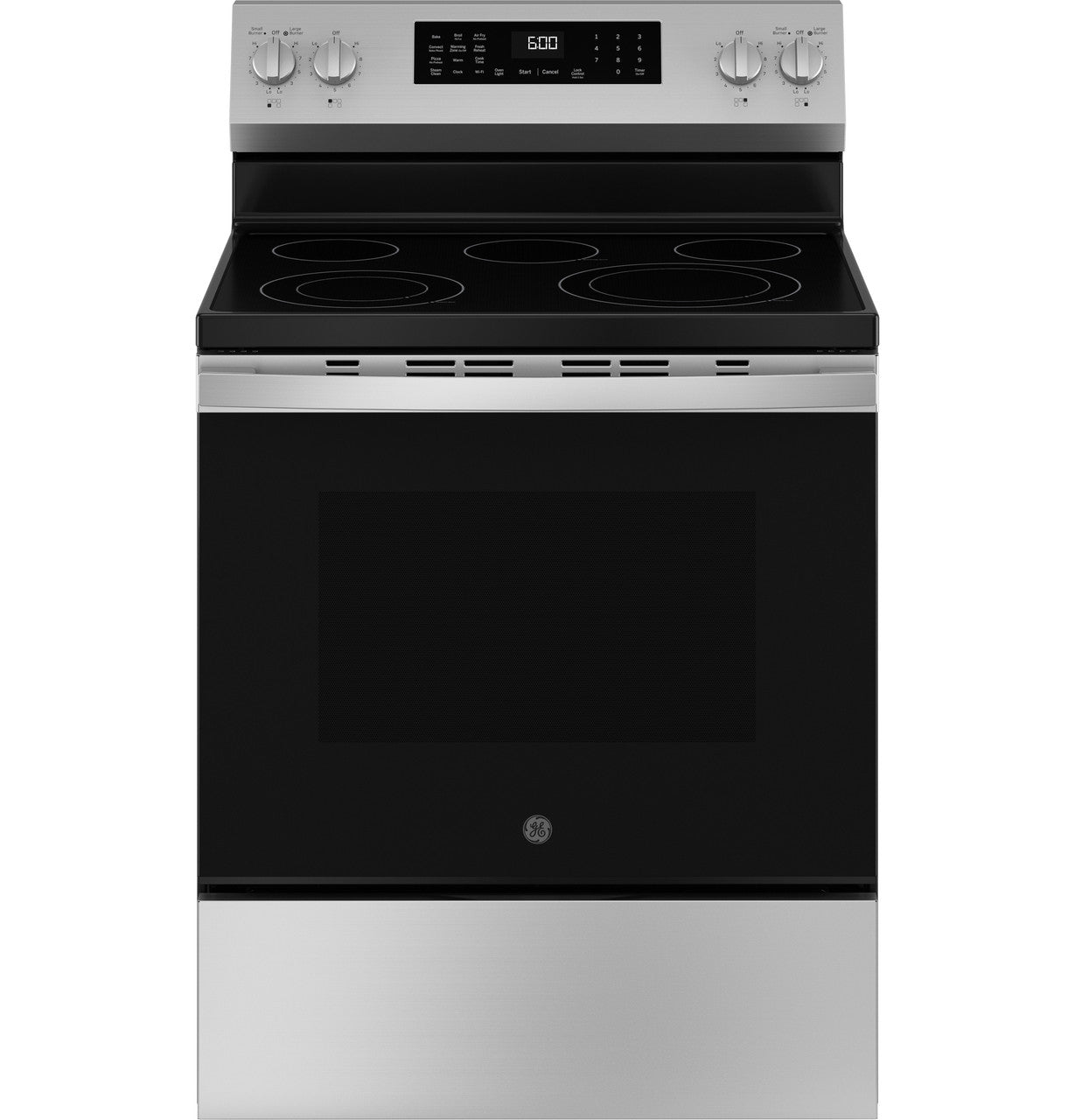 GE Appliances Freestanding Electric Convection Range - Stainless Steel