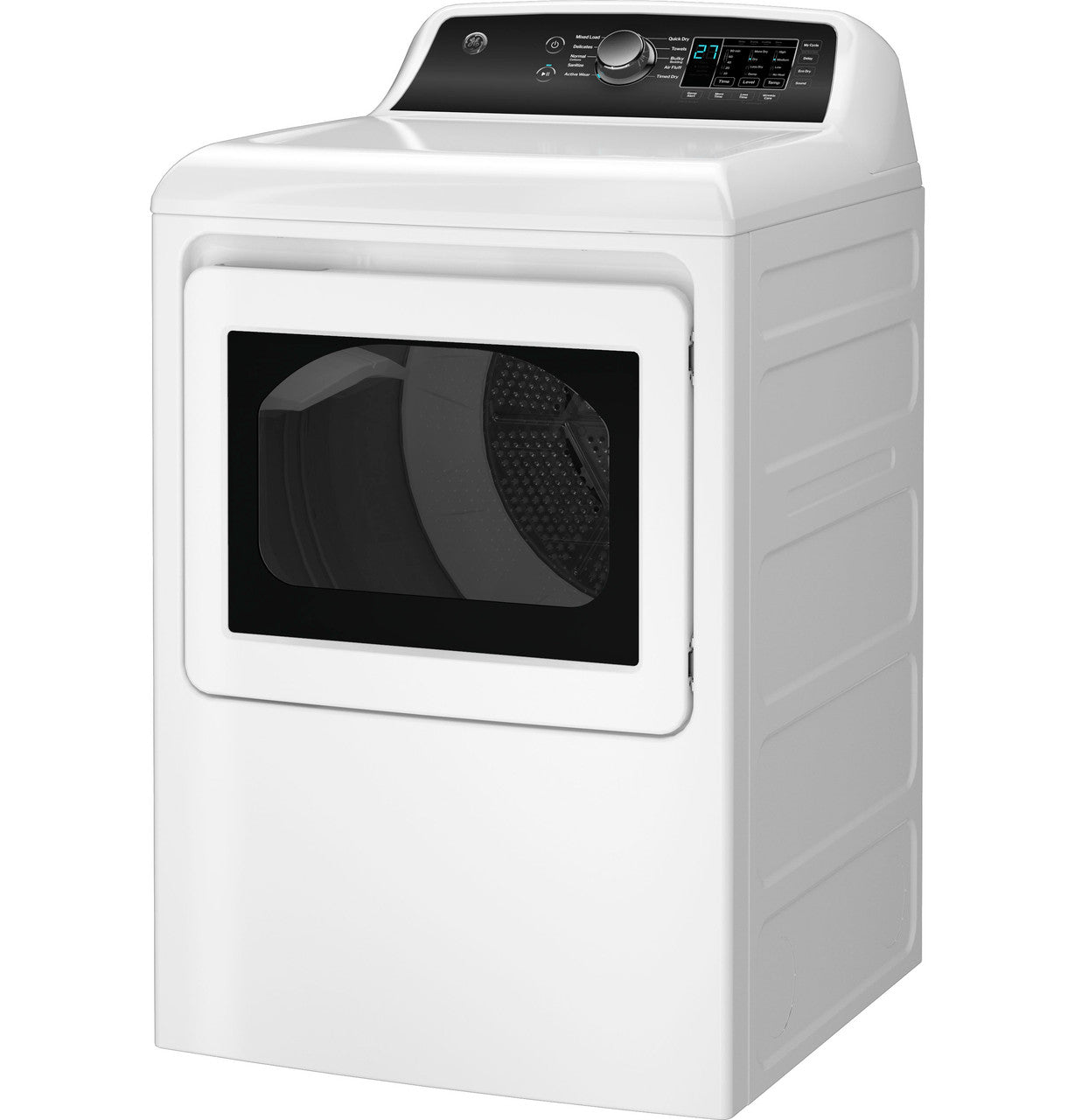 GE Appliances GTD58EBSV WS Electric Dryer - White — image 2