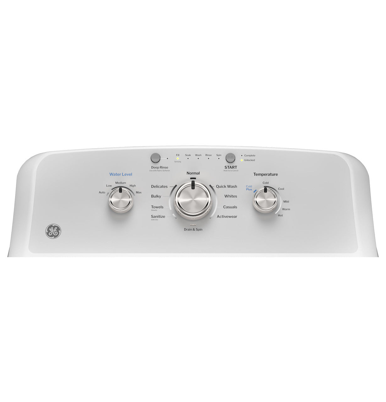 GE Appliances GTW385ASWWS Top Load Washer - White — image 2