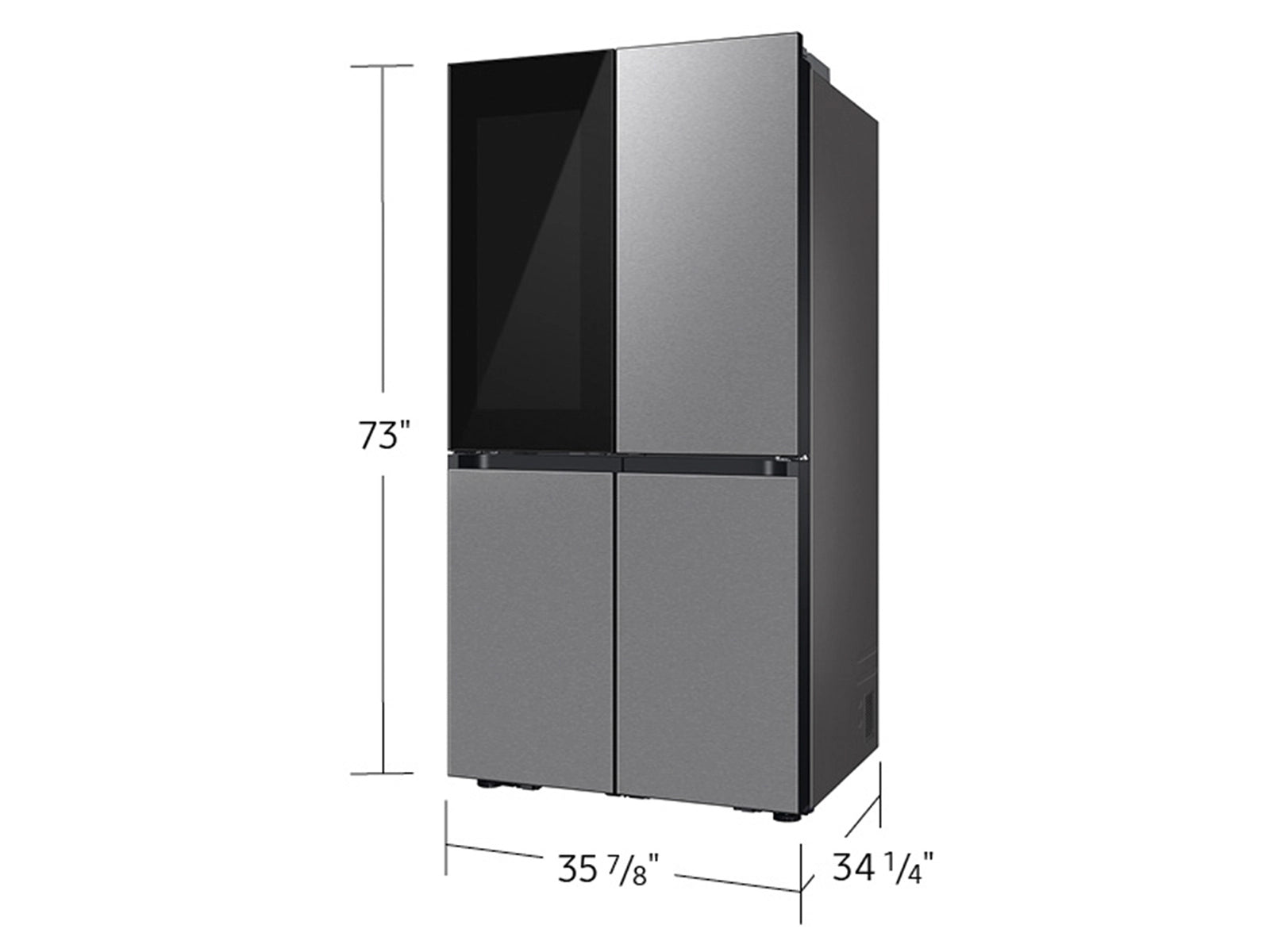 Samsung 23 Cu. Ft. French Door Refrigerator - Stainless Steel — image 2