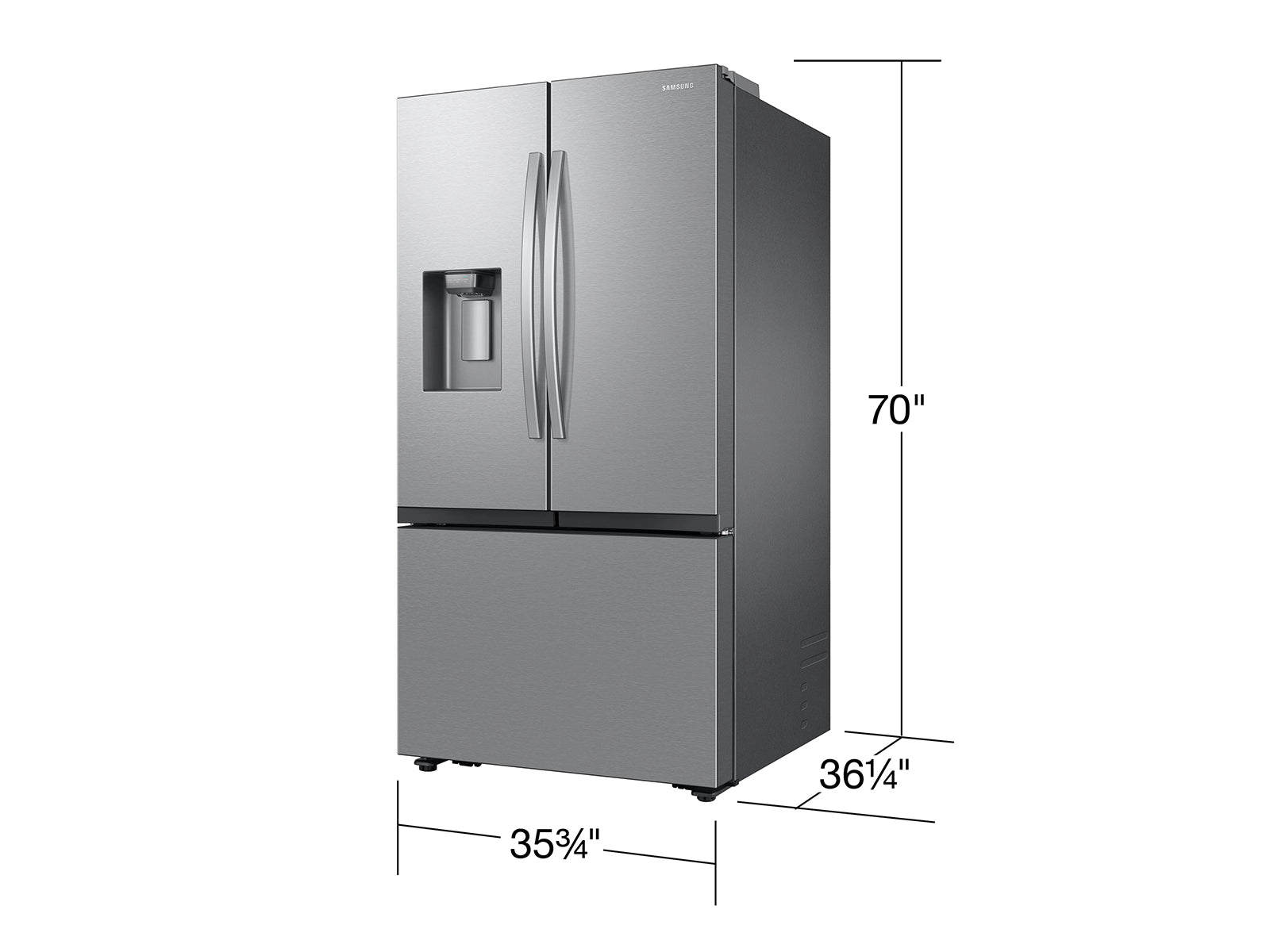 Samsung 32 Cu. Ft. French Door Refrigerator - Stainless Steel — image 2