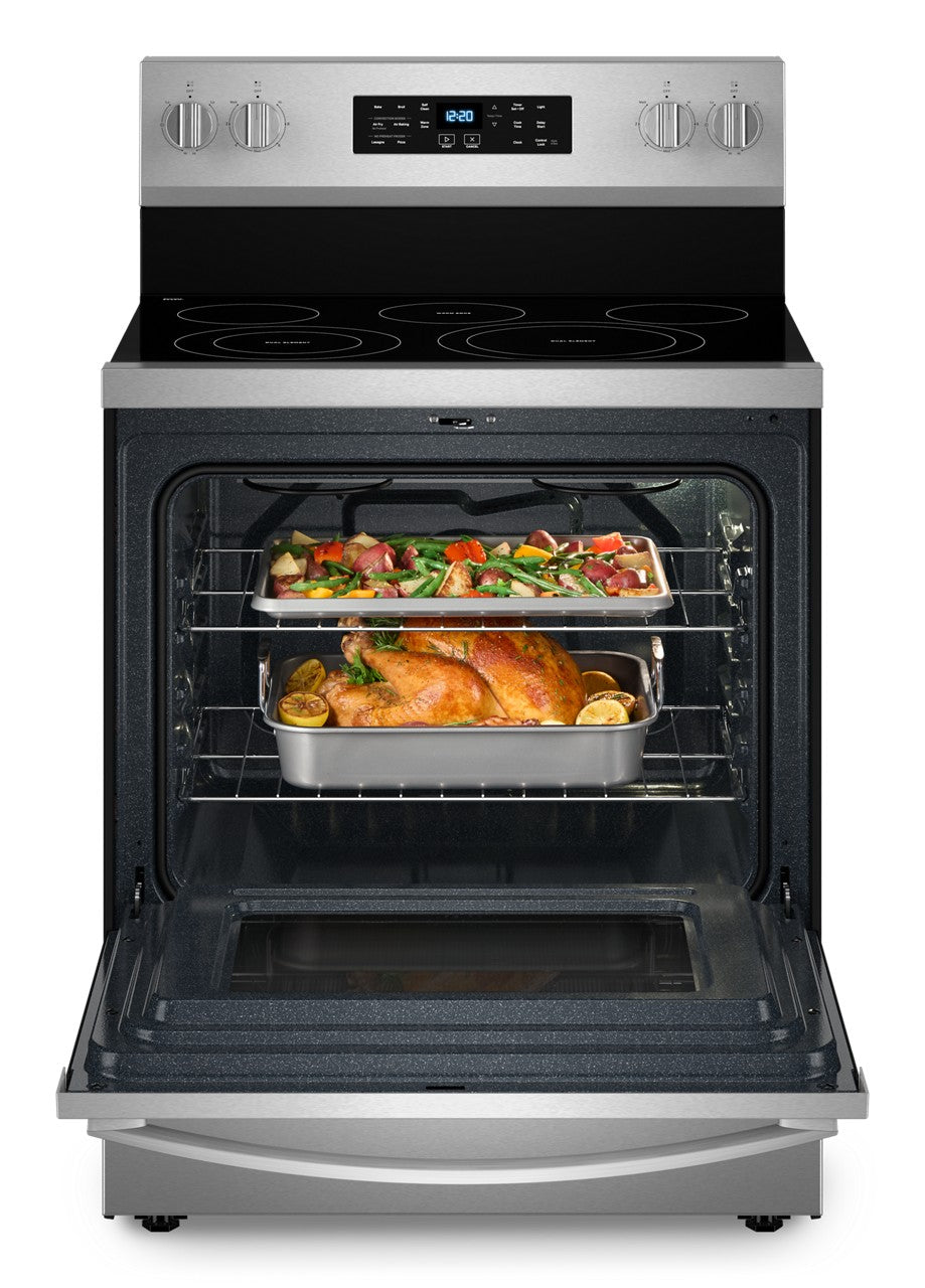 Whirlpool 5.3 Cu. Ft. Electric Range (WFES5030RZ) - Stainless Steel — image 2