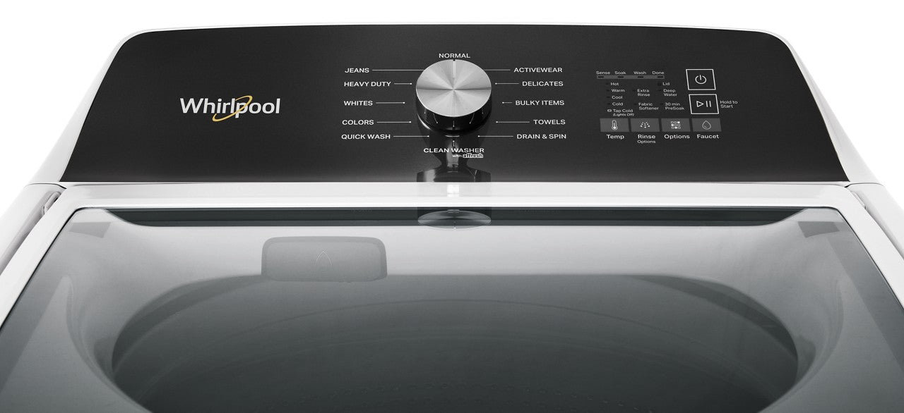 Whirlpool 5.3 Cu. Ft. Top Load Washer - White — image 3