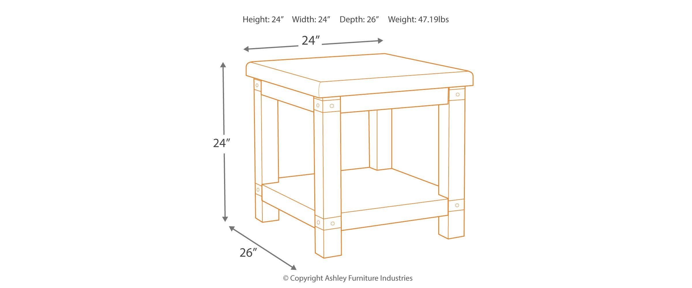Carynhurst End Table