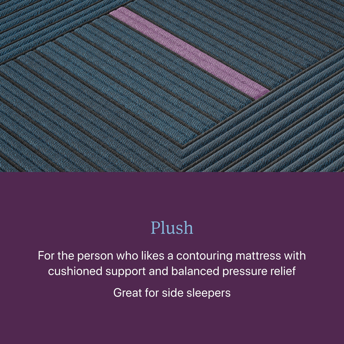 Beautyrest World Class Hybrid Level 3 Plush 13-Inch Twin XL Mattress — comfort detail