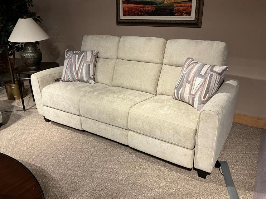 Corinthian Quincy Cream Power Console Loveseat