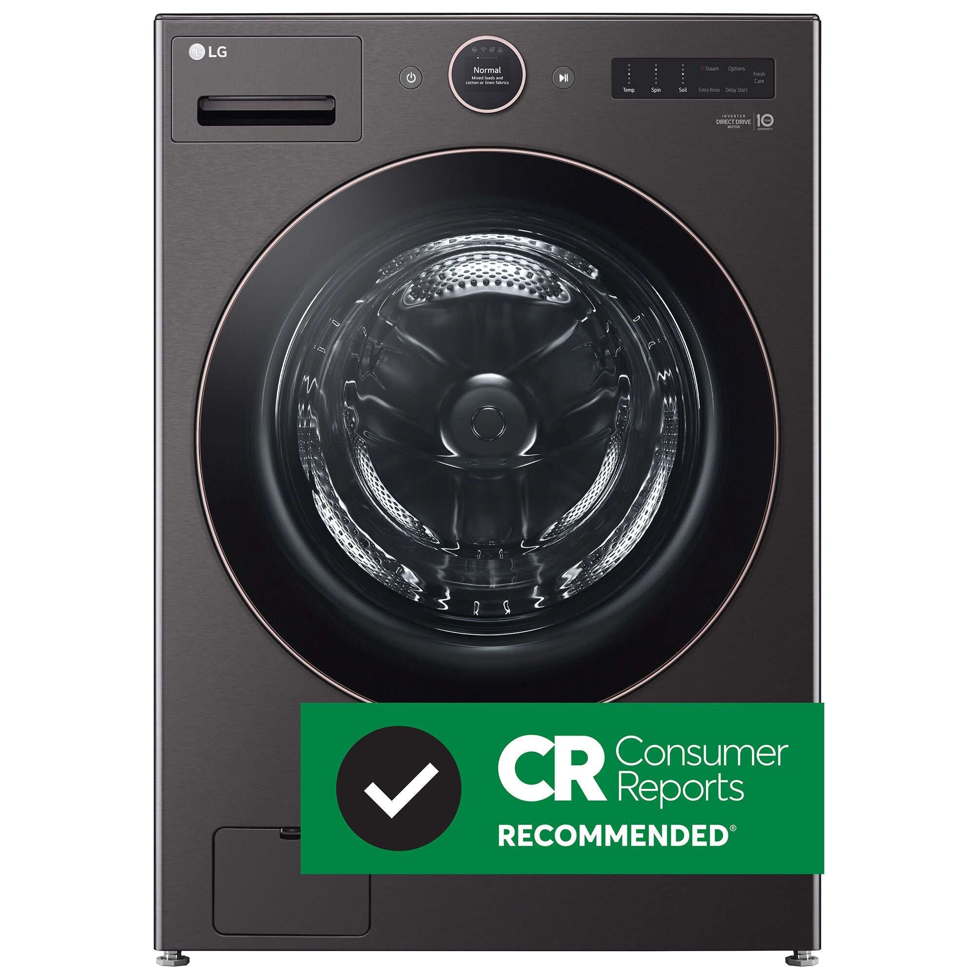 LG Electronics WM6500HBA Washer - Black