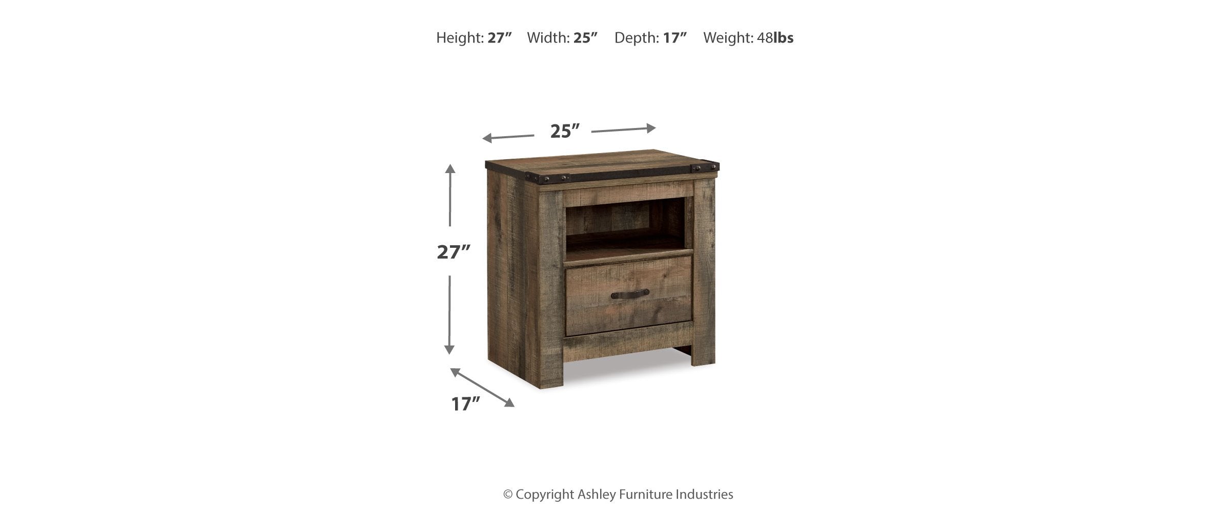 Trinell Nightstand