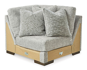 Ashley Furniture Ashley Regent Park 5-Piece Sectional - Light Gray Fabric — image 3