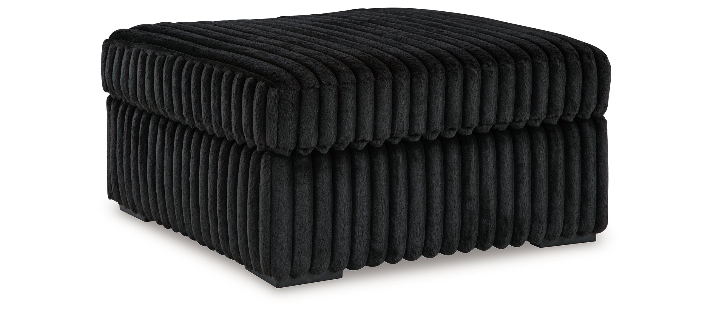 Midnight-Madness Oversized Accent Ottoman