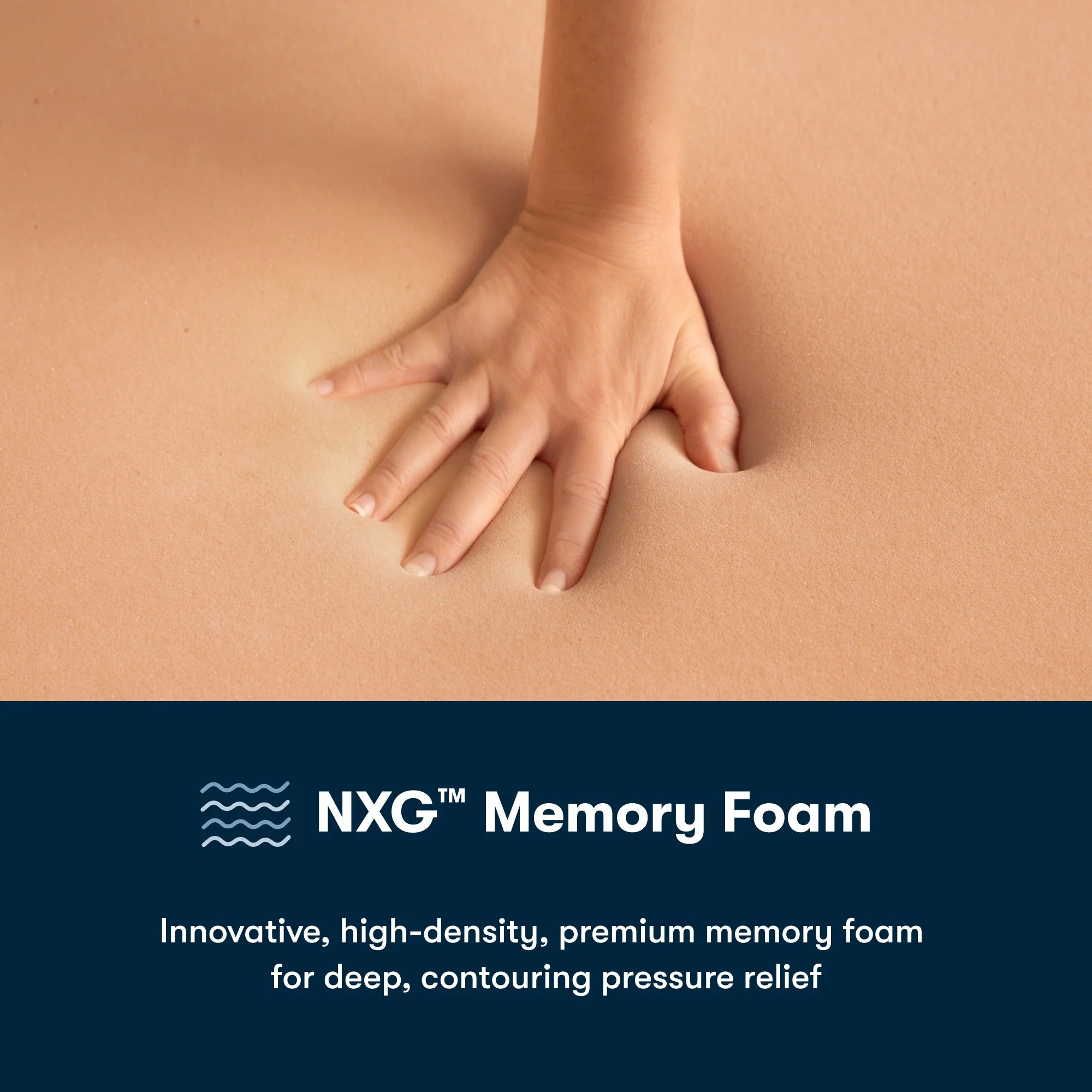 Serta iSeries NXG Queen Hybrid Firm Mattress — official Serta product photography