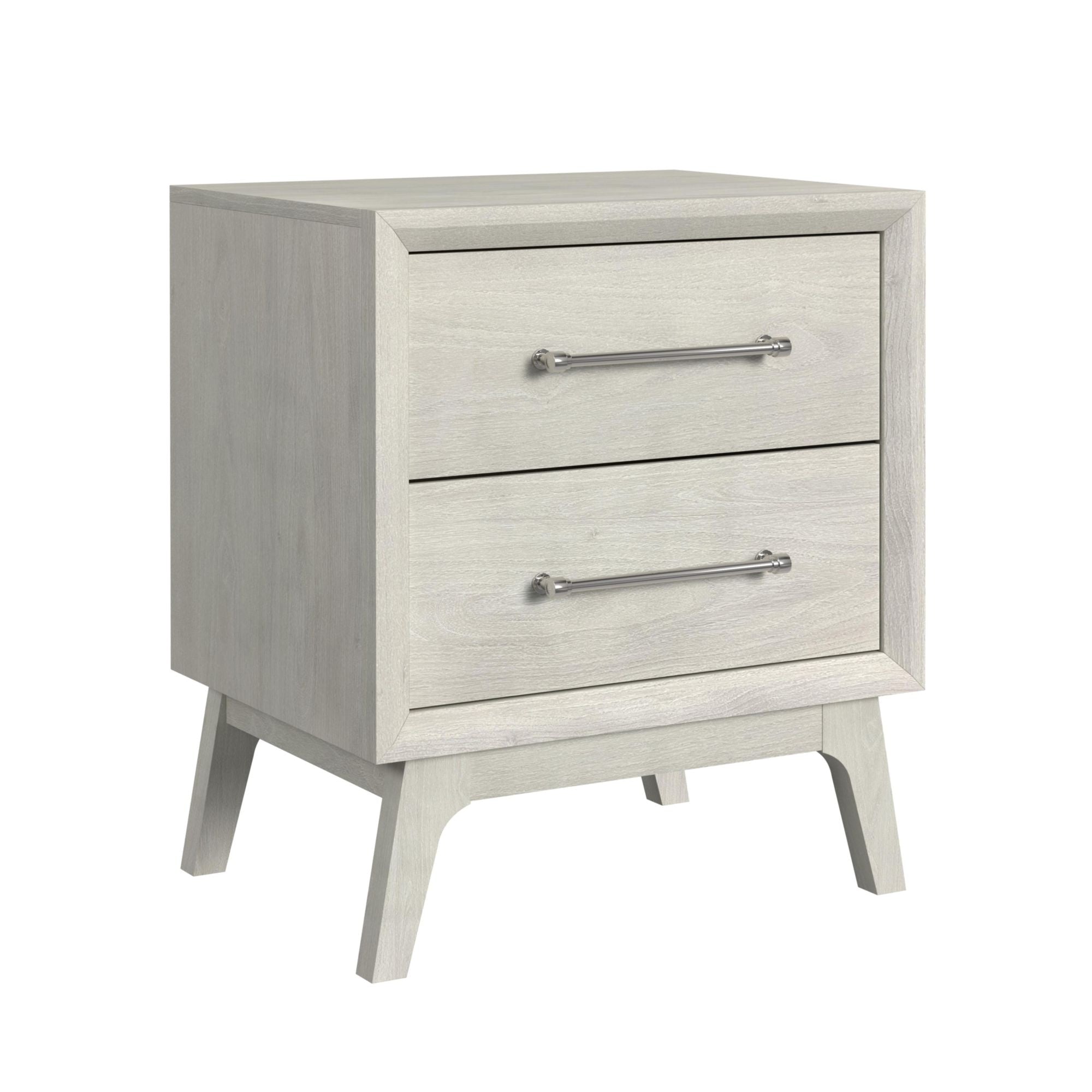 Elements International Westland Almond 2-Drawer Nightstand