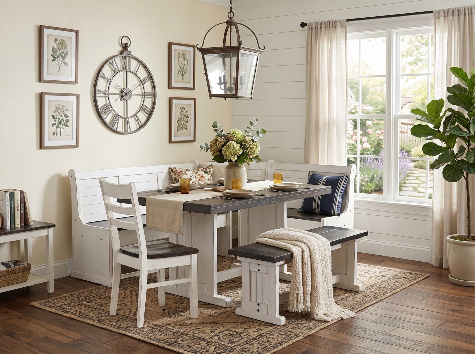 Sunny Designs Ladderback Chair Wood Seat Chair