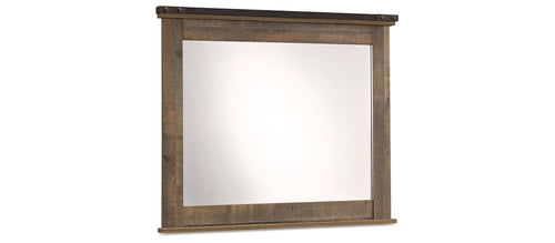 Ashley Trinell Rustic Brown & Espresso Bedroom Mirror