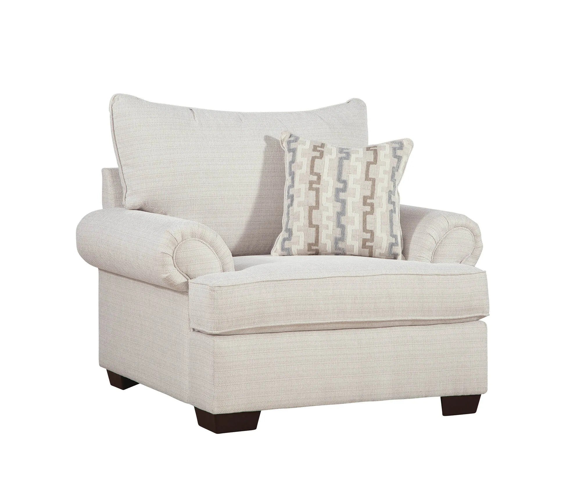 Behold Mallory Chalk Oversized Chair
