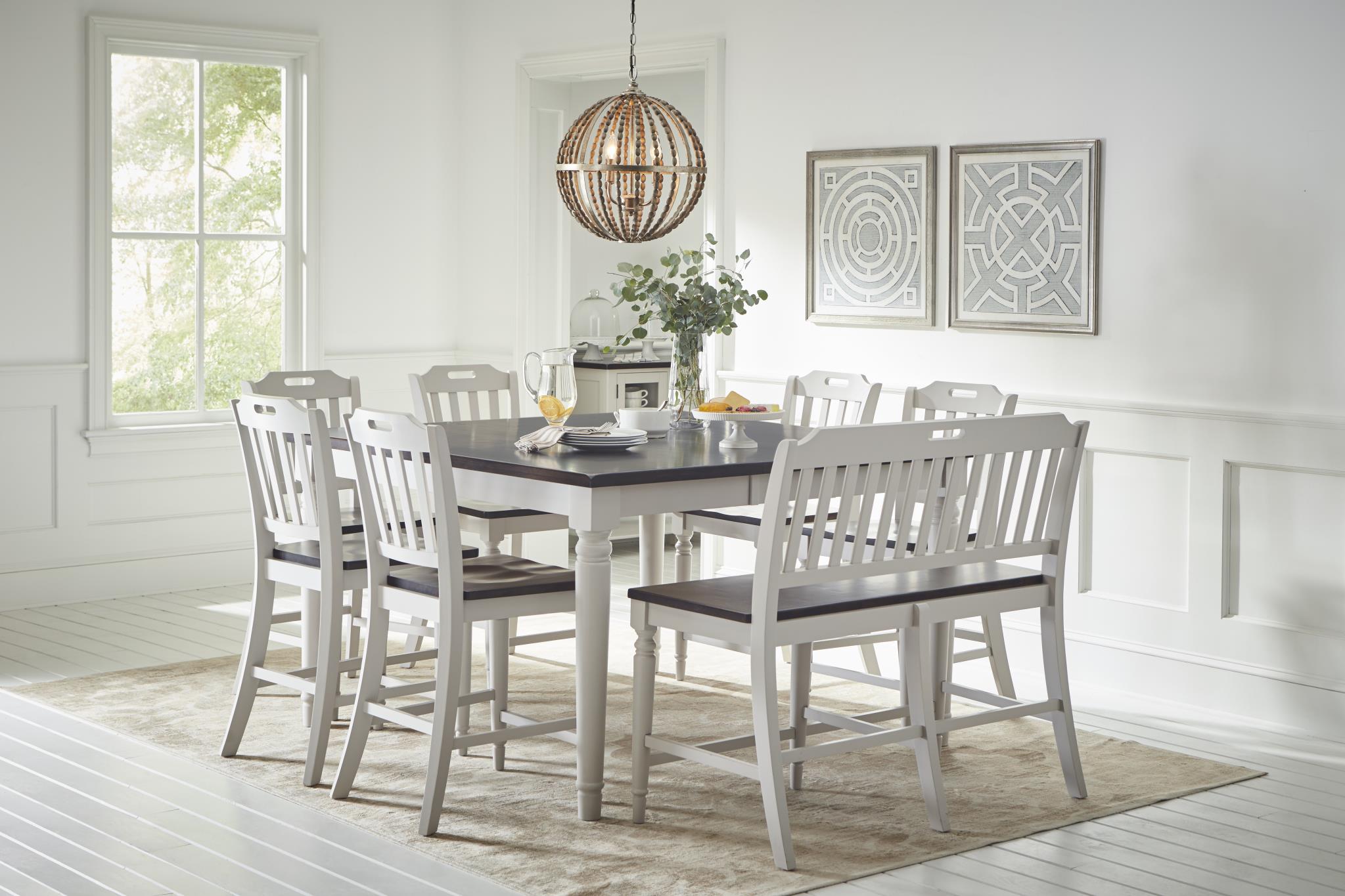 Jofran Orchard Park Slatback Stool