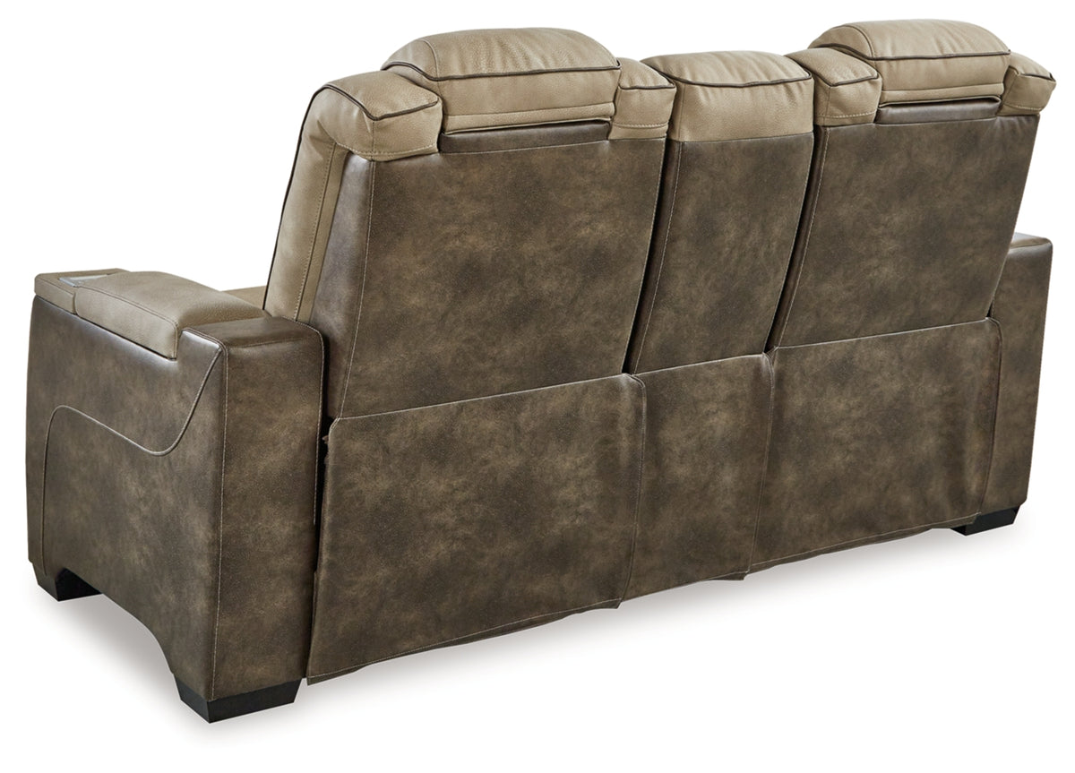 Ashley Next-Gen Durapella Power Reclining Loveseat with Console