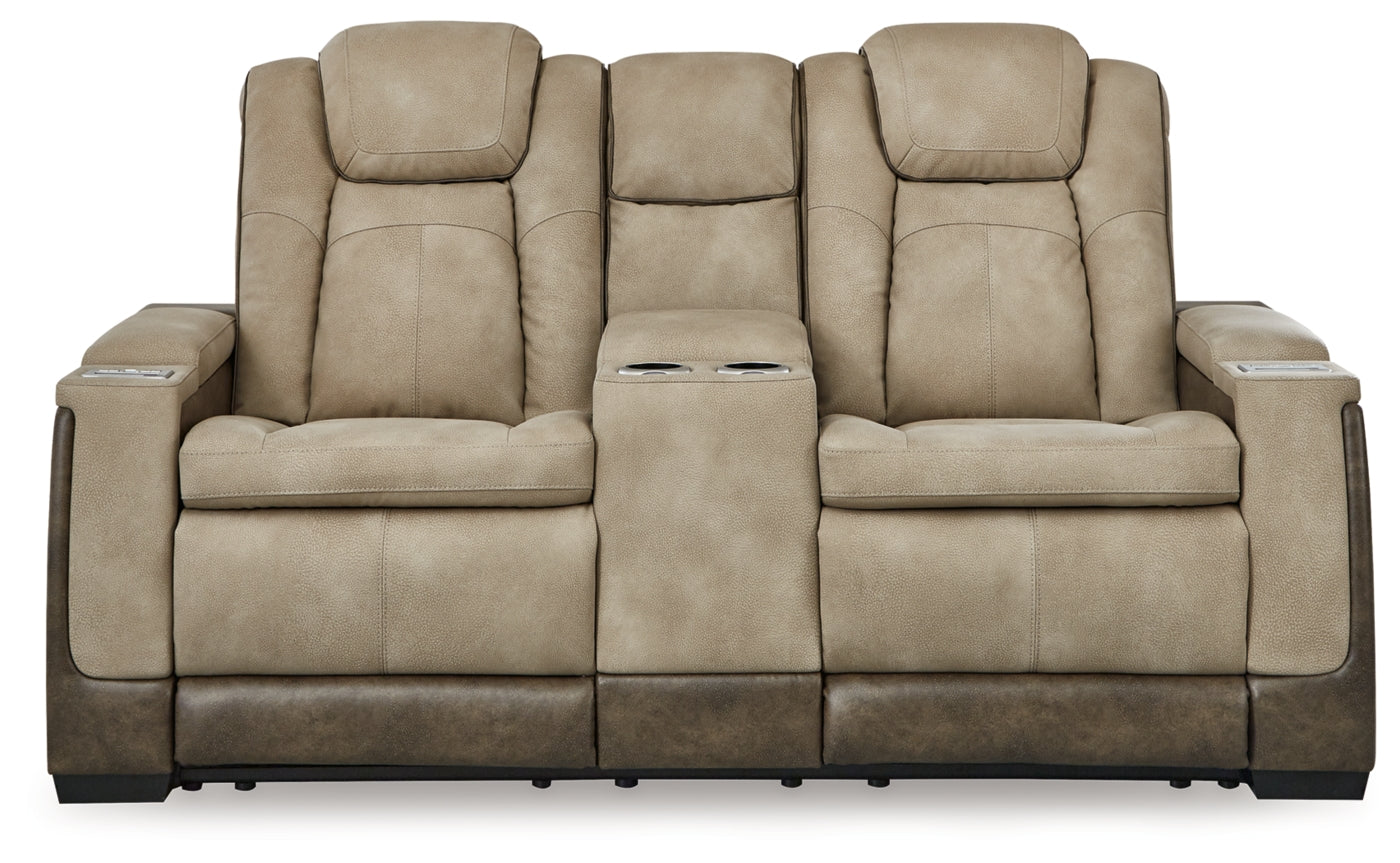 Ashley Next-Gen Durapella Power Reclining Loveseat with Console