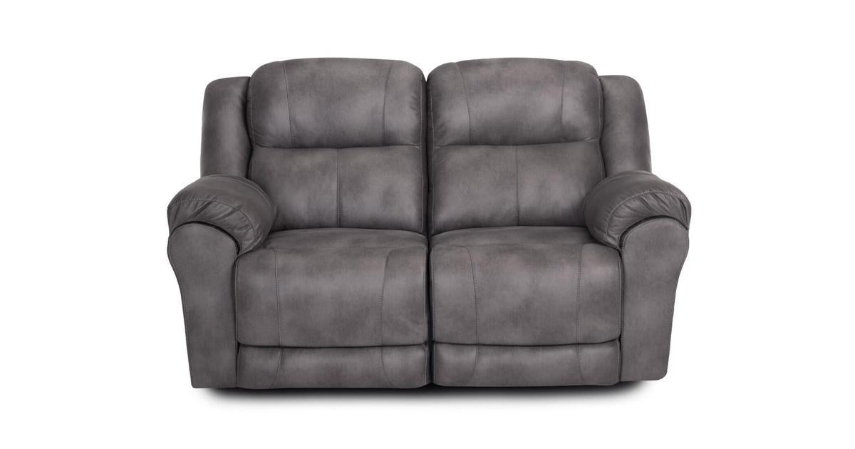 Franklin 606 Croft Smoke Rocker Reclining Loveseat