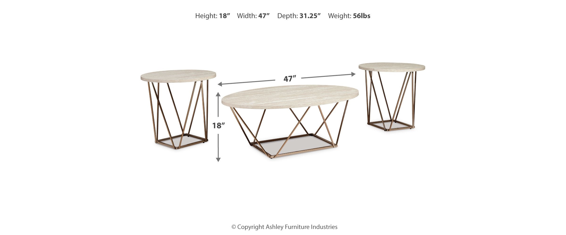 Tarica Table (Set of 3)