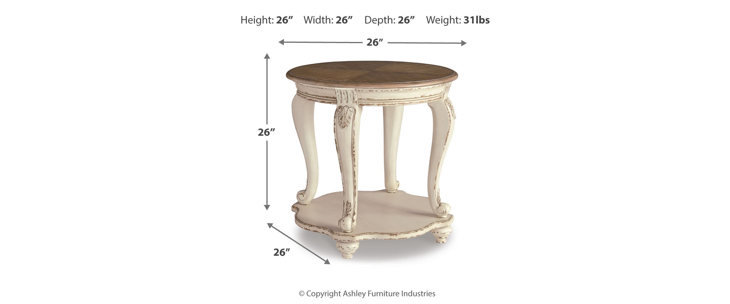 Realyn End Table