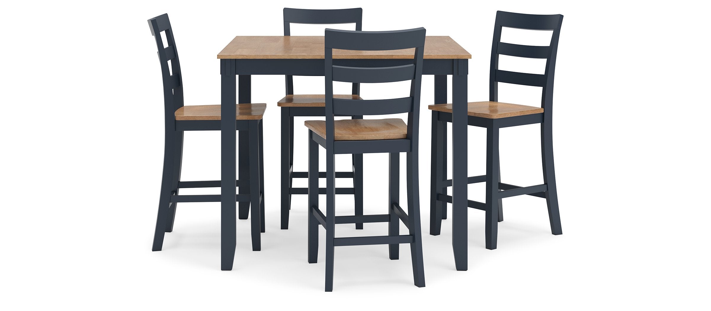 Gesthaven Counter Height Dining Table and 4 Barstools (Set of 5)