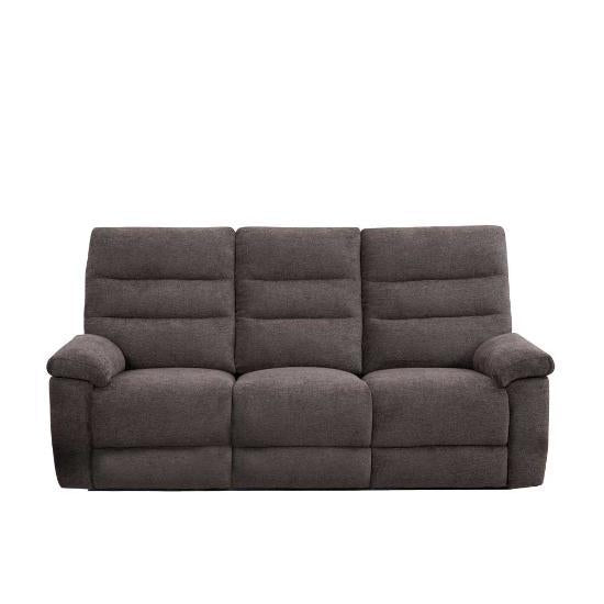Cheers Savannah Brown Fabric Reclining Sofa Set