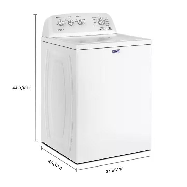 Maytag MVW4005SW Top Load Washer - White — image 3